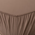 Fitted Sheet - Coffee Brown - Premium